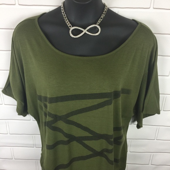 Candy Rain Short Sleeve Top Size 2X - Picture 2 of 7